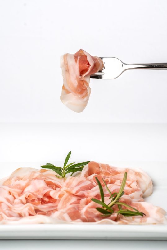 Pancetta arrotolata